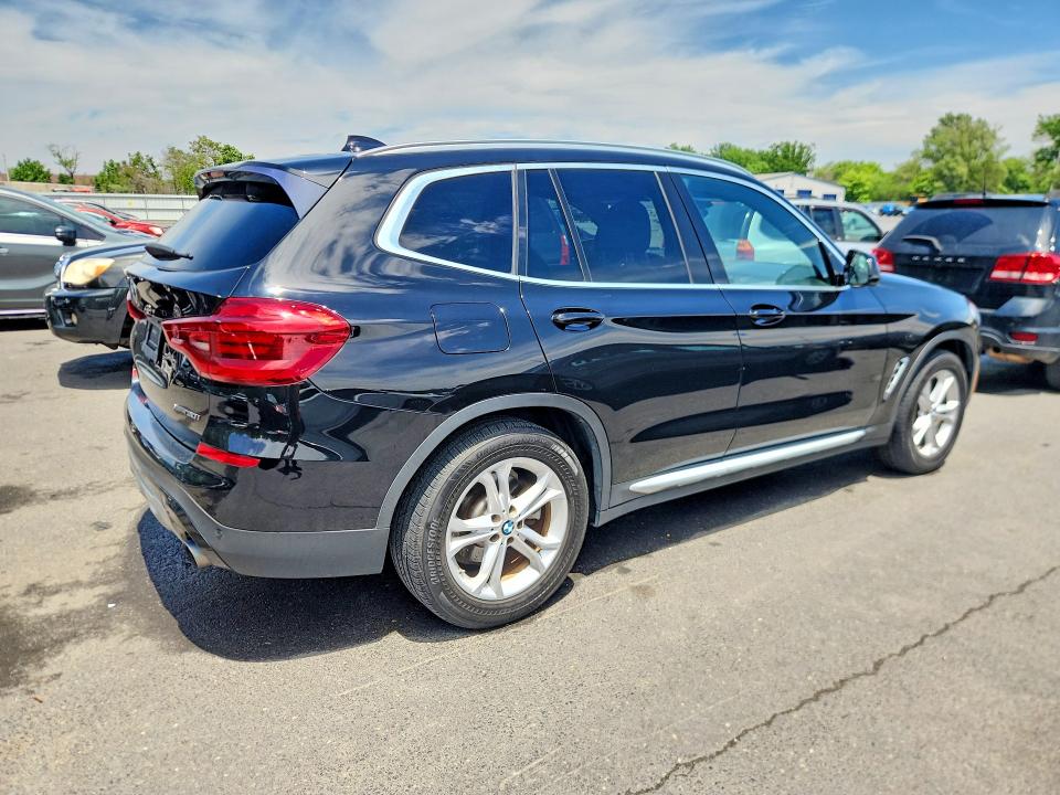 2020 BMW X3 VIN 5UXTY5C02LLT31940 COPART salvage auction — MINOR DENT/SCRATCHES, Nj - Certificate Of Title, sold $7,500 on 2026-07-09 (photo 3)
