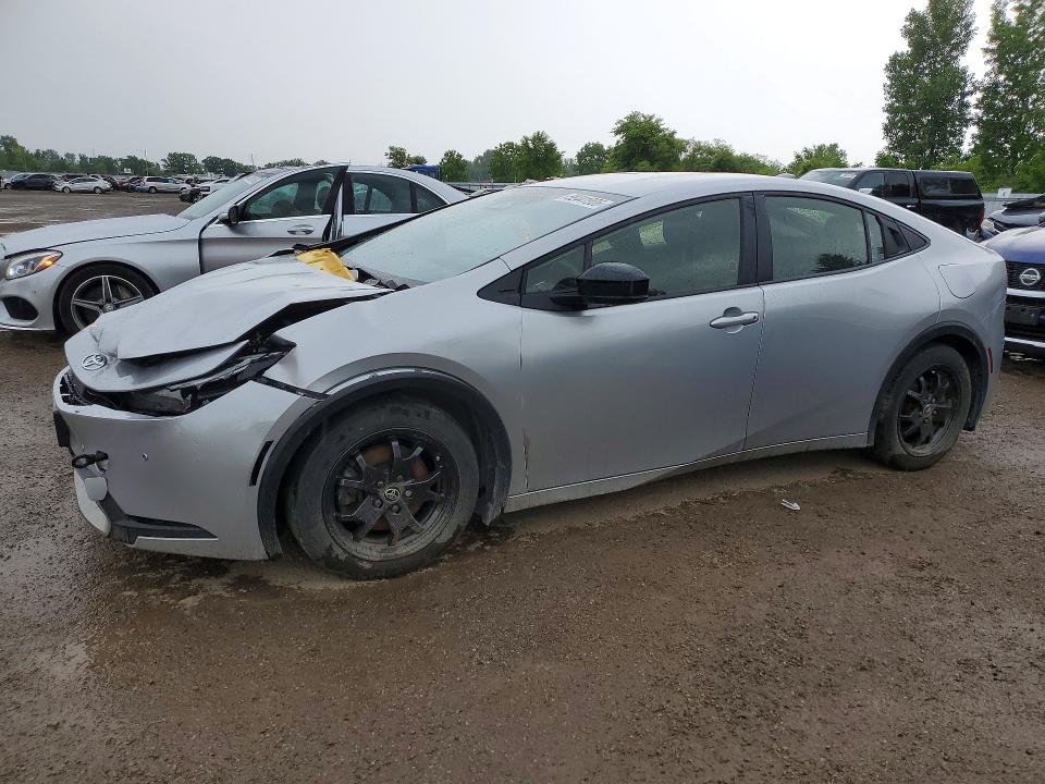 2023 Toyota Prius prime VIN JTDACACU6P3010704 COPART salvage auction — FRONT END, ON - PERMIT NO BRAND - UNFIT, sold $4,700 on 2026-07-23 (photo 1)
