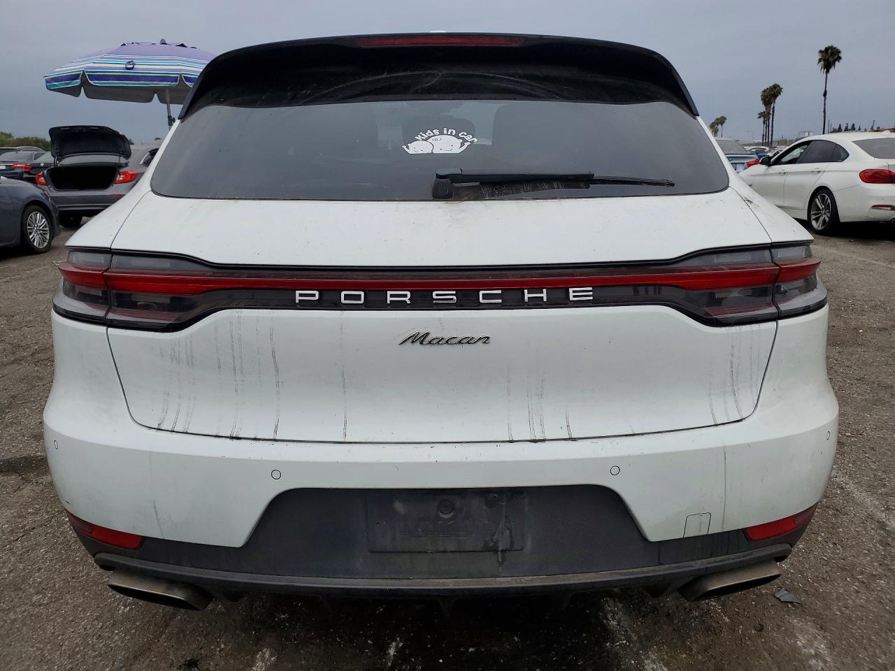 2019 Porsche Macan VIN WP1AA2A52KLB03718 COPART salvage auction — Front End, CA - SALVAGE CERTIFICATE, sold $9,900 on 2026-07-10 (photo 6)