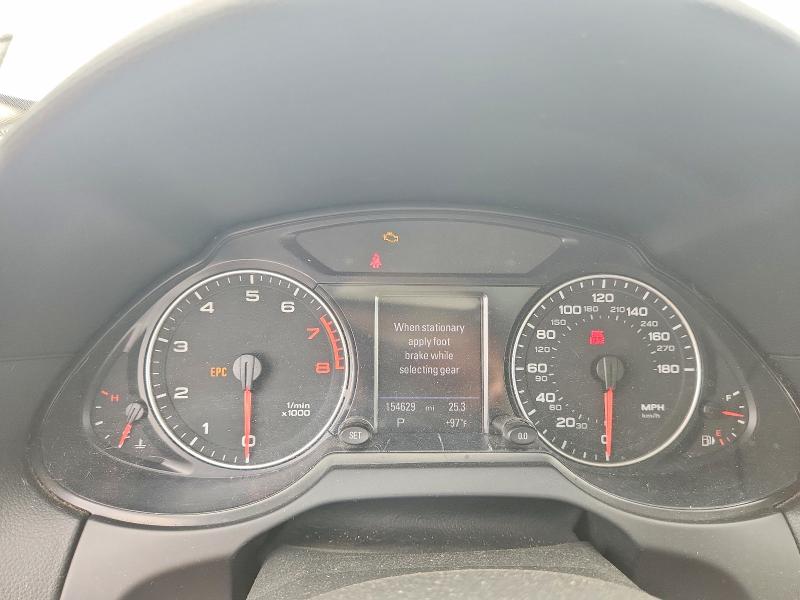 2009 Audi Q5 VIN WA1KK78RX9A024595 COPART salvage auction — MECHANICAL, Il - Certificate Of Title, sold $425 on 2026-07-14 (photo 9)