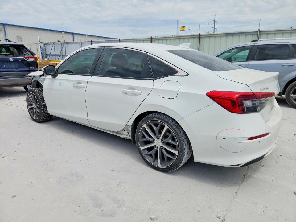 2023 Honda Civic VIN 2HGFE1F90PH324287 COPART salvage auction — FRONT END, TX - SALVAGE VEHICLE TITLE, sold $7,200 on 2026-07-28 (photo 2)