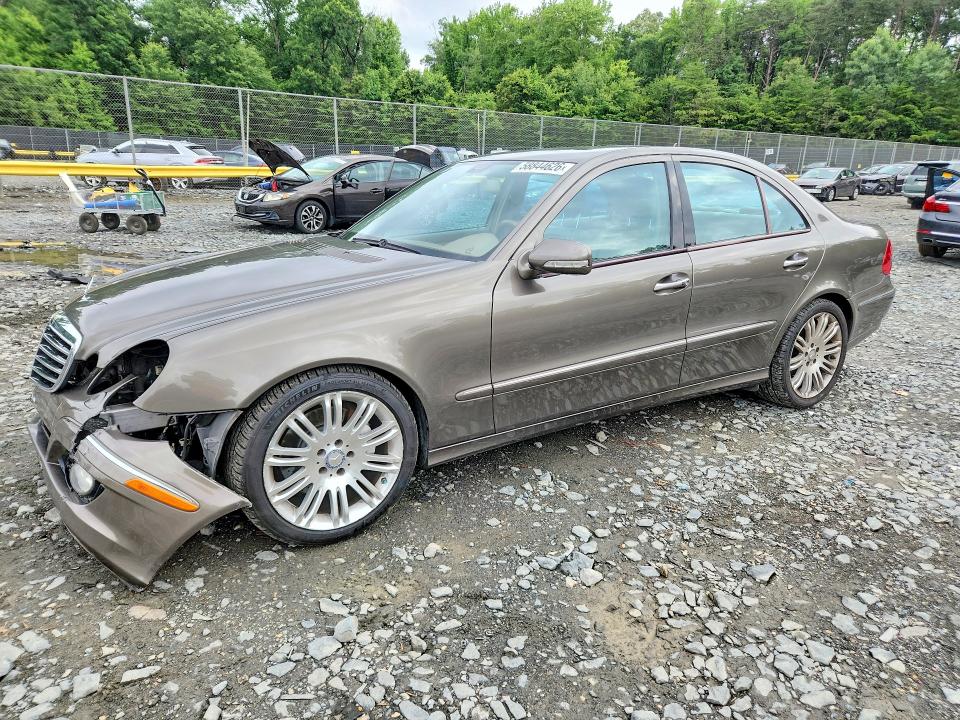 2008 Mercedes-benz E-klasse VIN WDBUF56X88B202455 COPART salvage auction — FRONT END, MD - CERT OF SALVAGE > 75% DAMAGE, sold $625 on 2026-07-31 (photo 1)