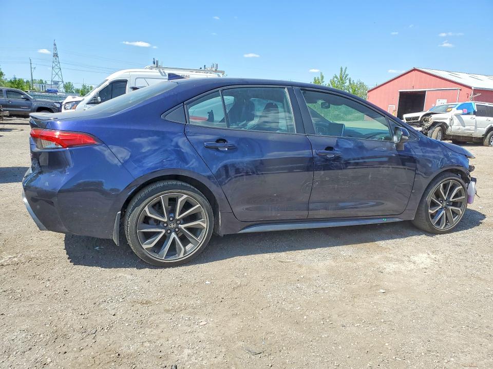 2020 Toyota Corolla VIN 5YFB4RBE8LP016838 COPART salvage auction — FRONT END, ON - PERMIT NO BRAND - UNFIT, sold $9,500 on 2026-07-02 (photo 3)