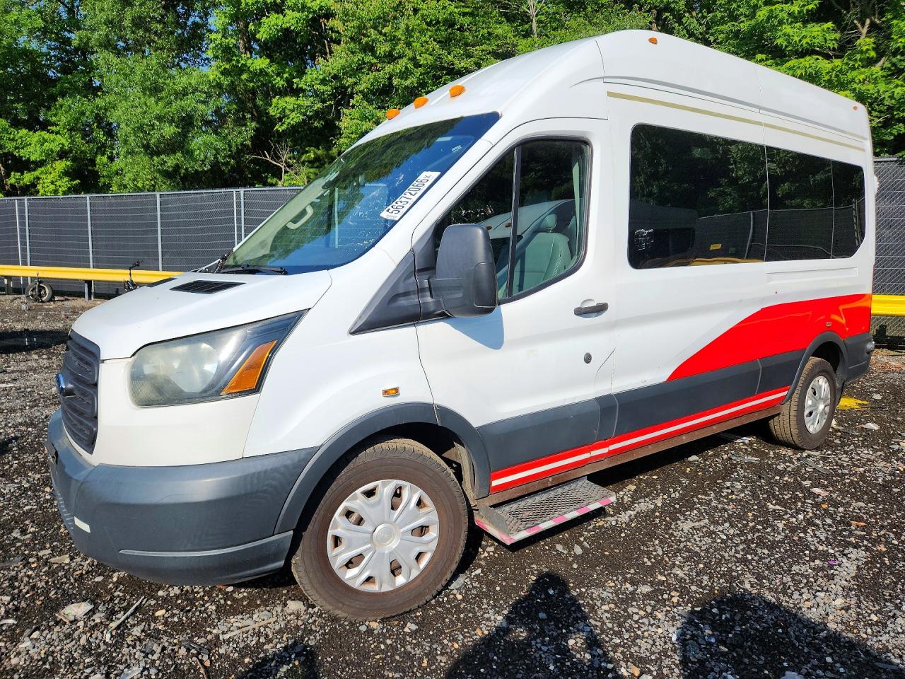2017 Ford Transit VIN 1FTBW2XM8HKA02929 — COPART salvage auction photo