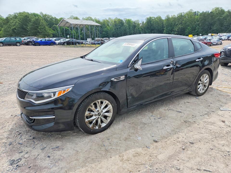 2018 Kia Optima VIN 5XXGT4L31JG257591 COPART salvage auction — SIDE, Va - Certificate Of Title, sold $1,700 on 2026-07-06 (photo 1)