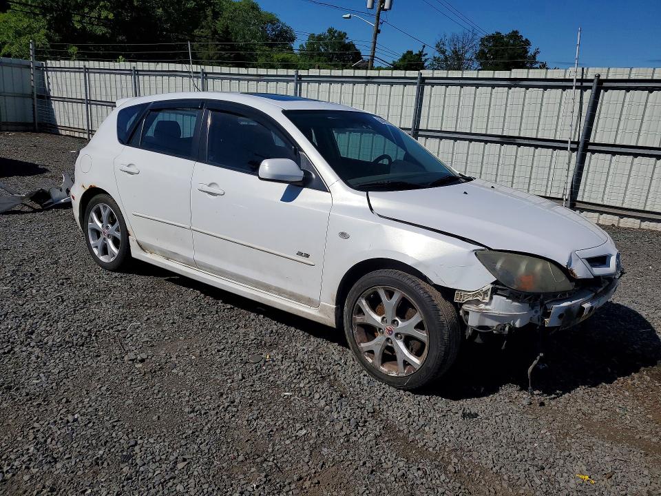 2007 Mazda 3 VIN JM1BK144071607915 COPART salvage auction — FRONT END, Nj - Cert Of Title-Salvage, sold $350 on 2026-07-07 (photo 4)