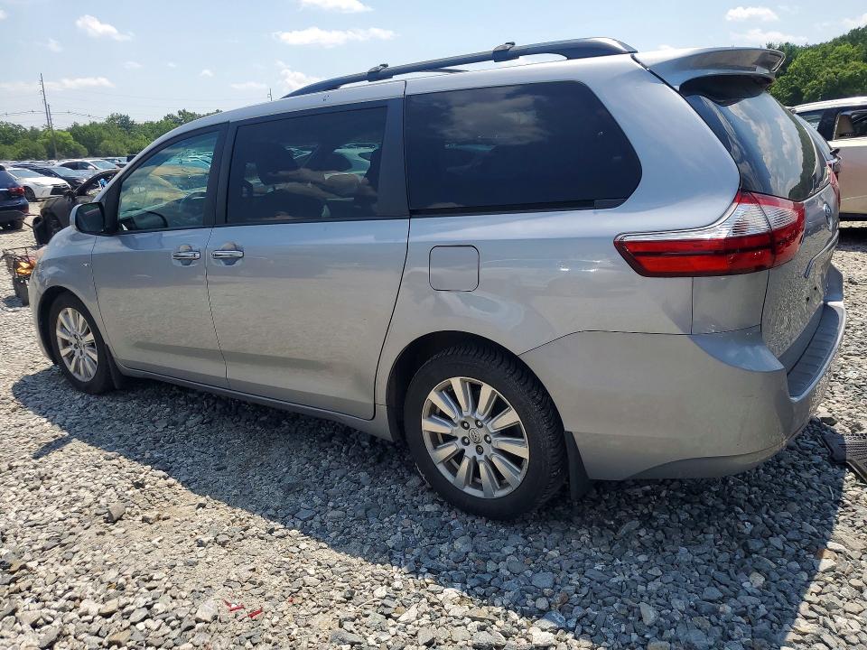 2017 Toyota Sienna VIN 5TDDZ3DCXHS181159 COPART salvage auction — MINOR DENT/SCRATCHES, Ma - Certificate Of Title, sold $5,500 on 2026-07-08 (photo 2)