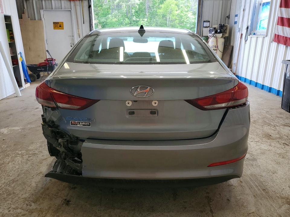 2018 Hyundai Elantra VIN KMHD84LFXJU442226 COPART salvage auction — REAR END, Me - Cert Of Title-Salvage Collisio, sold $1,850 on 2026-07-09 (photo 6)