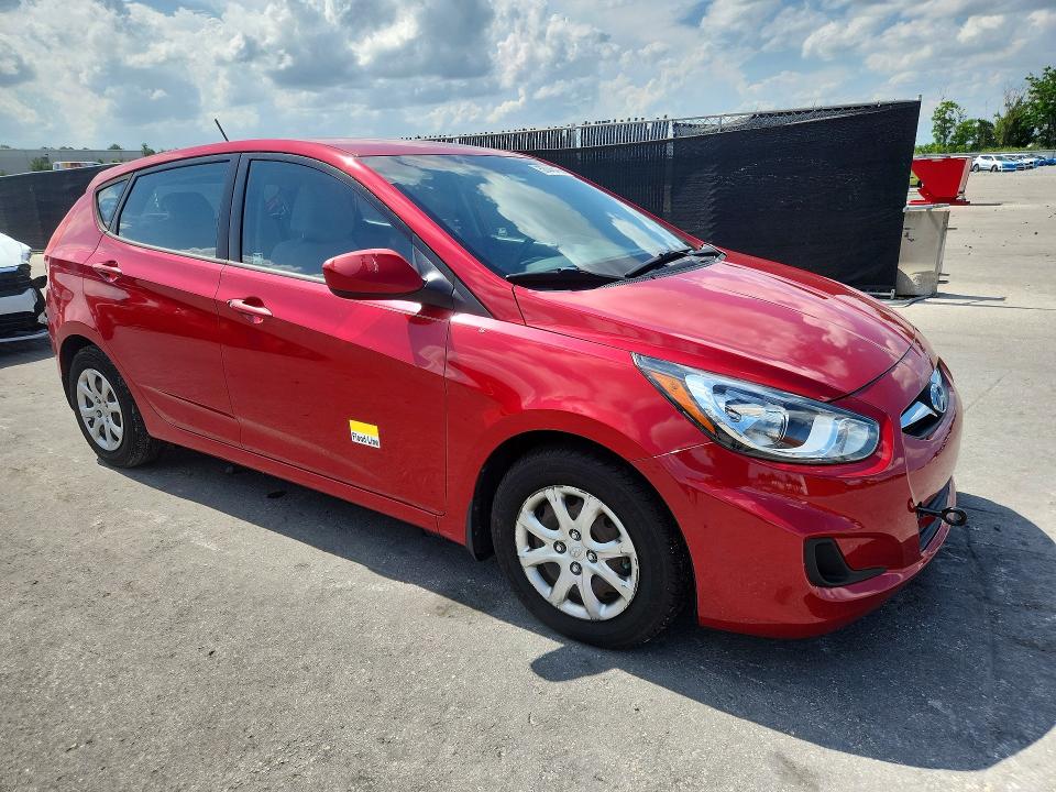 2013 Hyundai VIN KMHCT5AE0DU110990 COPART salvage auction — WATER/FLOOD, FL - CERT OF TITLE-SLVG REBLD FLOOD, sold $450 on 2026-07-02 (photo 4)