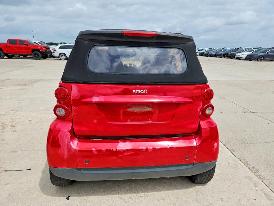 2009 Smart Fortwo VIN WMEEK31X69K263559 COPART salvage auction — FRONT END, Tx - Salvage Vehicle Title, sold $325 on 2026-08-27 (photo 6)