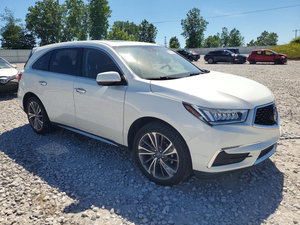 2019 Acura Mdx VIN 5J8YD4H50KL014756 COPART salvage auction — REAR END, Mi - Certificate Of Title, sold $4,600 on 2026-07-09 (photo 4)