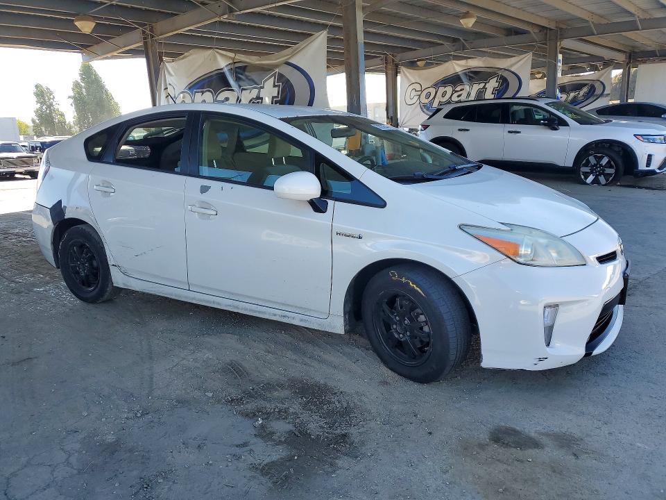 2012 Toyota VIN JTDKN3DU3C5411943 COPART salvage auction — VANDALISM, Ca - Salvage Certificate, sold $3,050 on 2026-07-14 (photo 4)