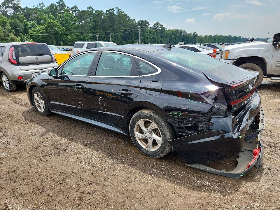 2021 Hyundai Sonata VIN 5NPEG4JA5MH090769 COPART salvage auction — REAR END, La - Cert Of Title-Salvage, sold $3,600 on 2026-07-14 (photo 2)