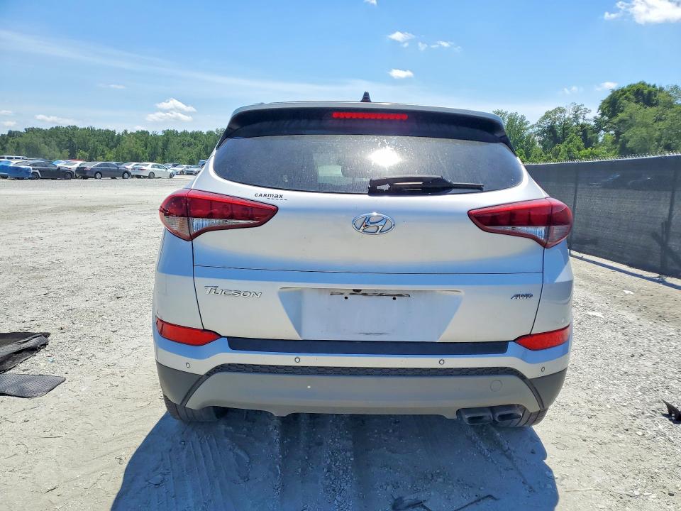 2018 Hyundai Tucson VIN KM8J3CA24JU688765 COPART salvage auction — FRONT END, Nc - Certificate Of Title, sold $4,450 on 2026-07-11 (photo 6)