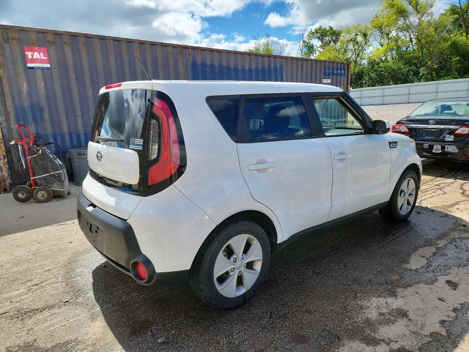 2016 Kia Soul VIN KNDJN2A2XG7405611 COPART salvage auction — VANDALISM, Wi - Certificate Of Title, sold $3,200 on 2026-07-06 (photo 3)