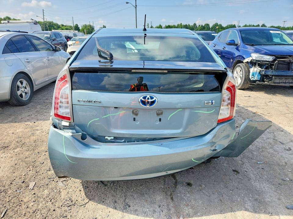 2015 Toyota Prius VIN JTDKN3DU3F2003464 COPART salvage auction — REAR END, In - Cert Of Title-Salvage Title, sold $3,100 on 2026-07-17 (photo 6)