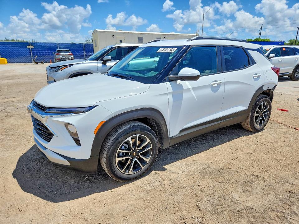 2026 Chevrolet Trailblazer VIN KL79MPSL1TB086971 COPART salvage auction — REAR END, Fl - Certificate Of Title, sold $14,500 on 2026-07-13 (photo 1)