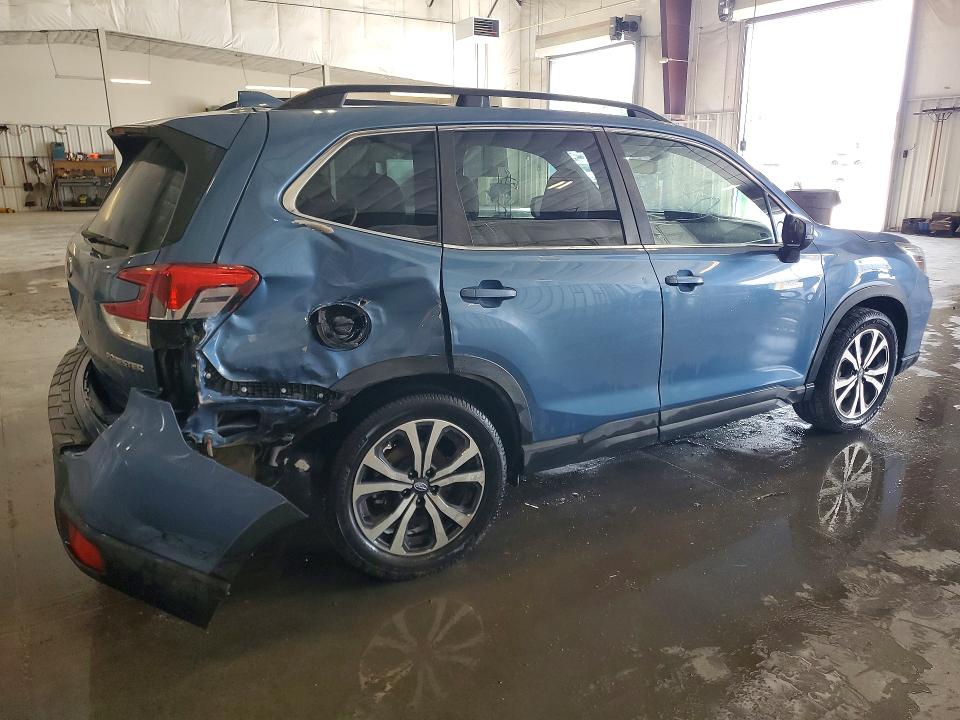 2021 Subaru Forester VIN JF2SKAUC0MH523119 COPART salvage auction — REAR END, Mn - Cert Of Title-Salvage, sold $2,600 on 2026-07-27 (photo 3)