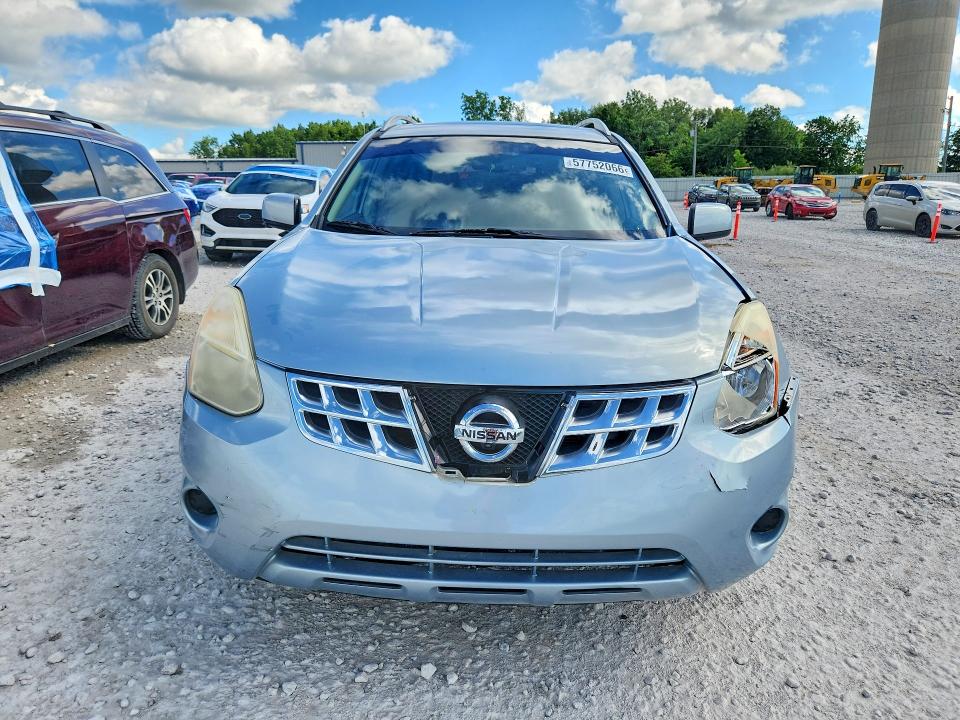 2013 Nissan Rogue sport VIN JN8AS5MV4DW124541 COPART salvage auction — FRONT END, MI - CERT OF TITLE-REBUILT SALVAGE, sold $200 on 2026-08-02 (photo 5)
