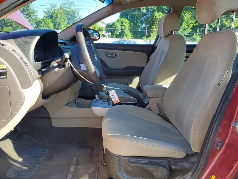 2009 Hyundai Elantra VIN KMHDU46D89U788261 COPART salvage auction — FRONT END, Pa - Cert Of Salv-R=Reconstructed, sold $625 on 2026-07-08 (photo 7)