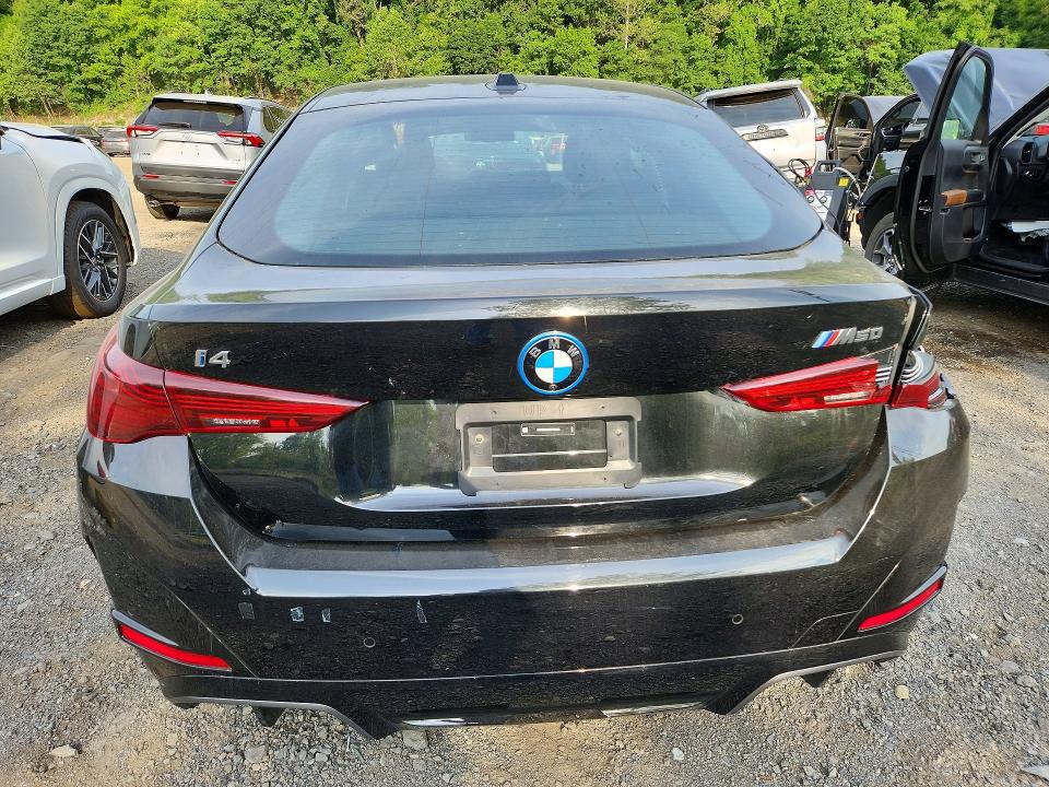 2025 BMW I4 VIN WBY33HD04SFT93383 COPART salvage auction — WATER/FLOOD, Nj - Cert Of Title-Salvage Flood, sold $17,100 on 2026-07-14 (photo 6)