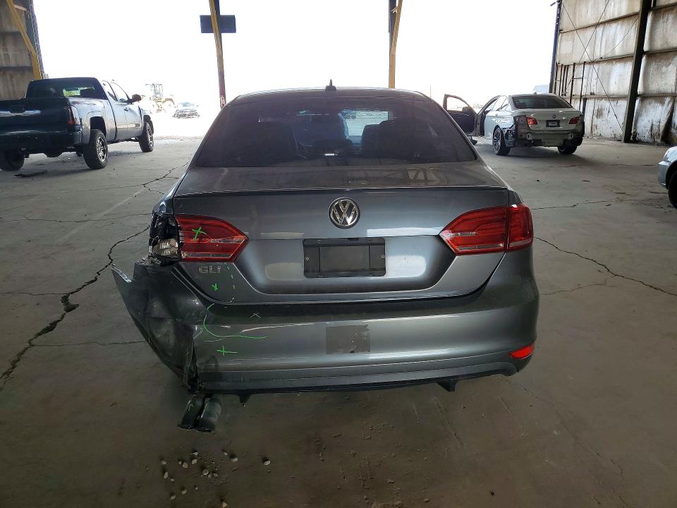 2014 Volkswagen VIN 3VW5T7AJ6EM376197 COPART salvage auction — REAR END, Az - Cert Of Title - Salvage, sold $2,400 on 2026-07-06 (photo 6)