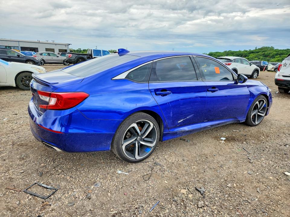 2020 Honda Accord VIN 1HGCV1F37LA072626 COPART salvage auction — SIDE, Il - Certificate Of Title, sold $1,600 on 2026-07-09 (photo 3)