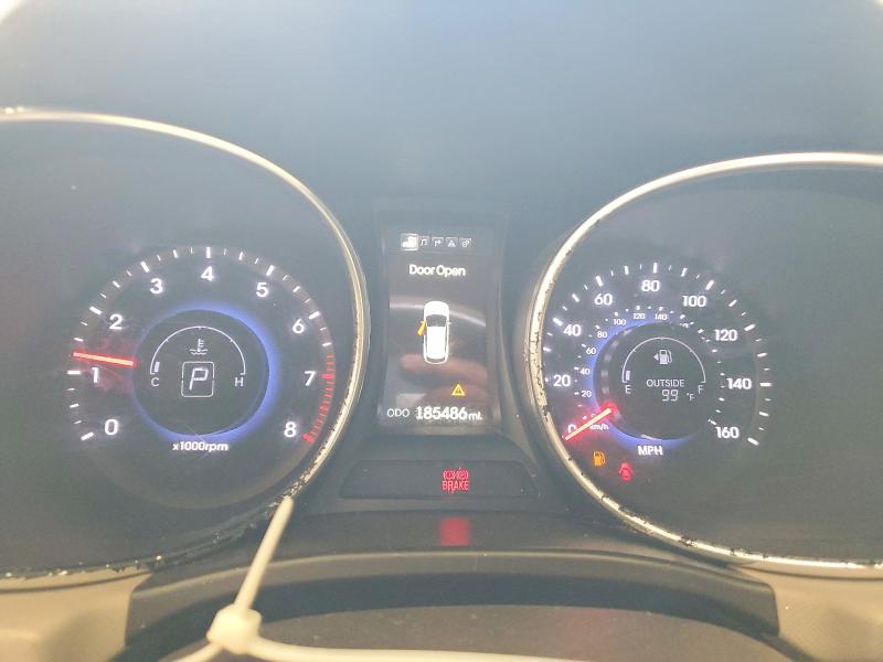 2013 Hyundai Santa fe VIN KM8SRDHF0DU013145 COPART salvage auction — NORMAL WEAR, Ms - Certificate Of Title, sold $1,100 on 2026-07-04 (photo 9)