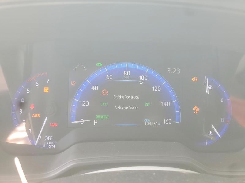 2021 Toyota Corolla VIN JTDEAMDEXMJ002354 COPART salvage auction — SIDE, Nc - Salvage Certificate Of Title, sold $5,700 on 2026-07-27 (photo 9)