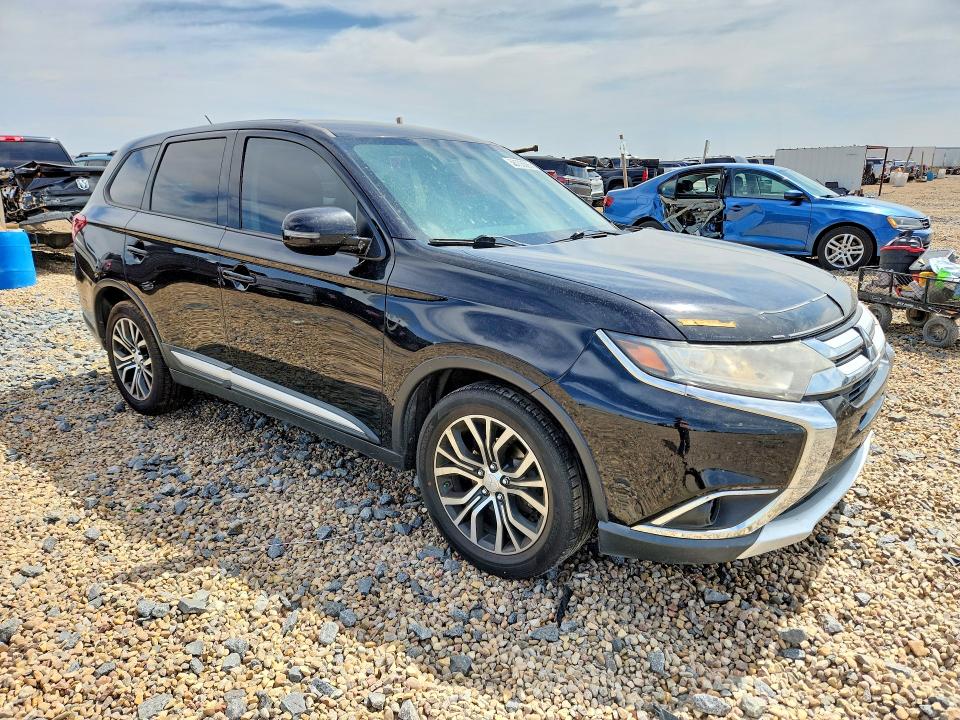 2016 Mitsubishi Outlander VIN JA4AD3A33GZ020388 COPART salvage auction — SIDE, Tx - Salvage Vehicle Title, sold $350 on 2026-07-17 (photo 4)