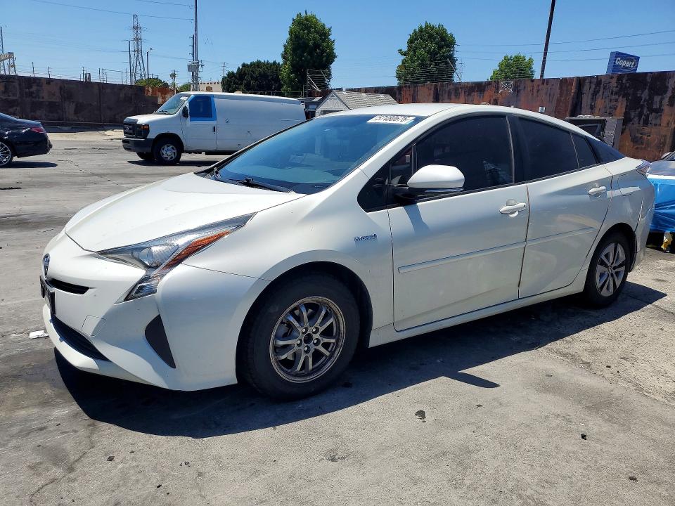 2016 Toyota Prius VIN JTDKARFU5G3506467 COPART salvage auction — SIDE, Ca - Salvage Certificate, sold $3,200 on 2026-07-17 (photo 1)