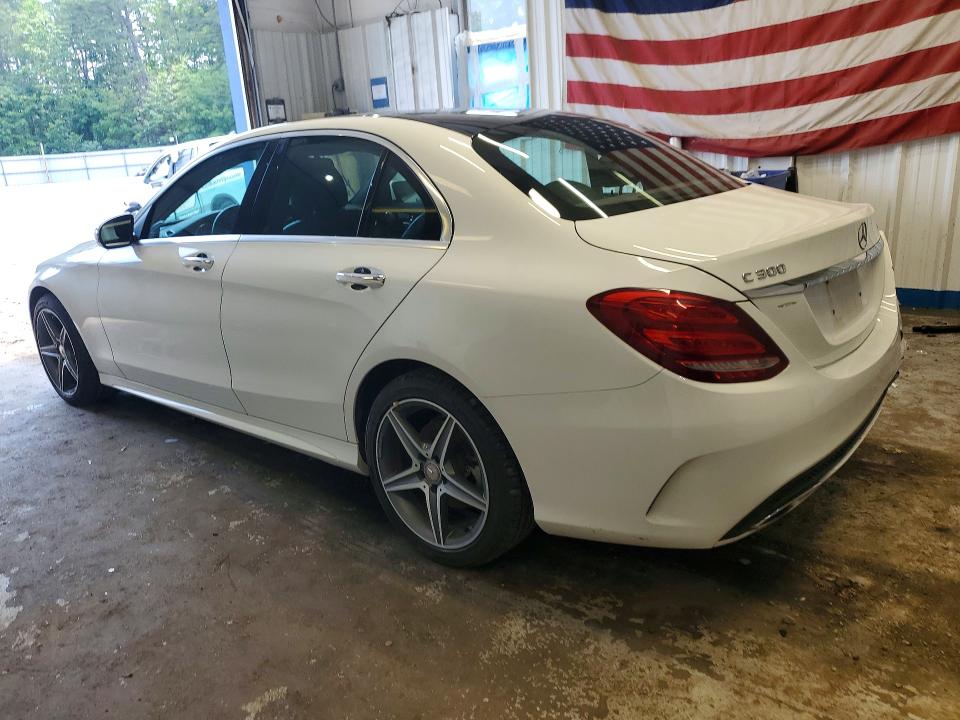 2015 Mercedes-benz C-klasse VIN 55SWF4KB8FU012937 COPART salvage auction — REAR END, Me - Cert Of Title-Salvage Collisio, sold $4,100 on 2026-07-09 (photo 2)