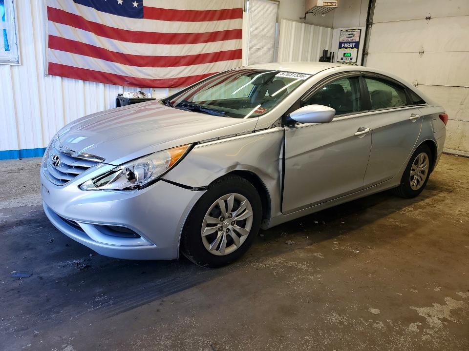 2012 Hyundai Sonata VIN 5NPEB4ACXCH499011 COPART salvage auction — FRONT END, Me - Cert Of Title-Salvage Collisio, sold $725 on 2026-07-09 (photo 1)