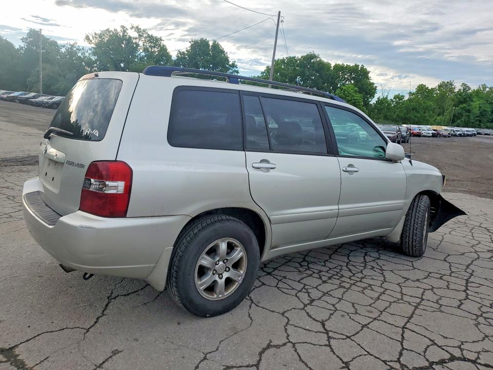 2004 Toyota Highlander VIN JTEDP21A040022047 COPART salvage auction — FRONT END, Ny - Mv-907A Salvage Certificate, sold $625 on 2026-07-09 (photo 3)