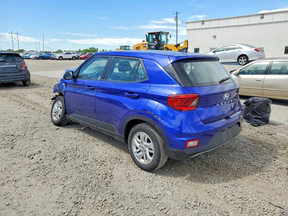 2022 Hyundai Venue VIN KMHRB8A38NU169185 COPART salvage auction — FRONT END, Ut - Salvage Certificate, sold $700 on 2026-07-27 (photo 2)