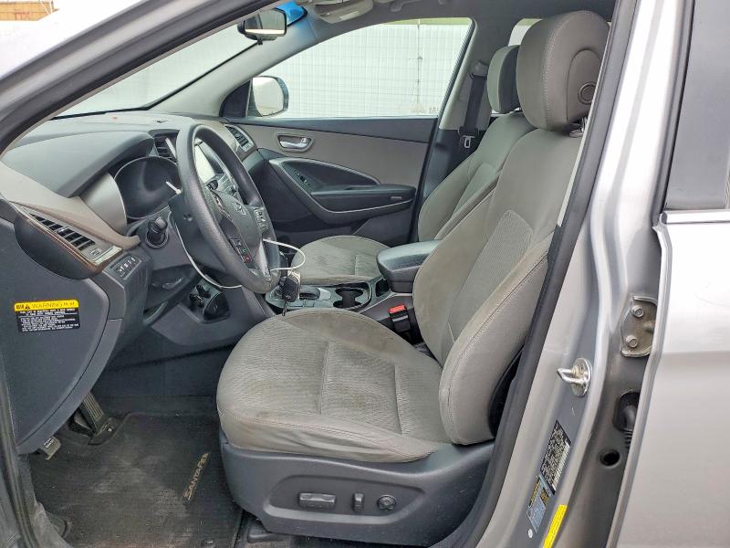 2018 Hyundai Santa fe VIN KM8SM4HF5JU269758 COPART salvage auction — FRONT END, Ca - Salvage Certificate, sold $1,650 on 2026-07-31 (photo 7)