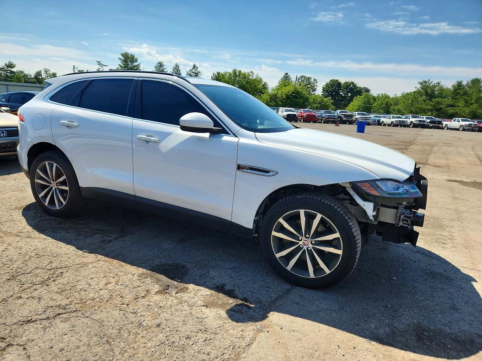 2017 Jaguar F-pace VIN SADCK2BV4HA499214 COPART salvage auction — FRONT END, PA - CERTIFICATE OF SALVAGE, sold $3,550 on 2026-07-31 (photo 4)