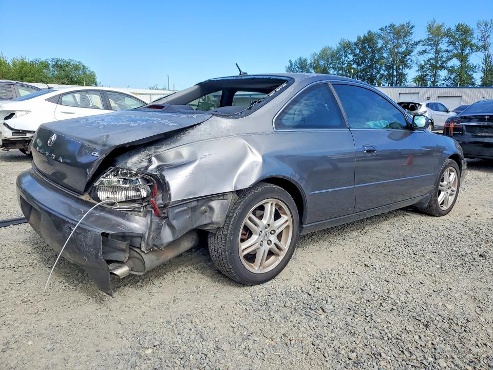 2003 Acura Cl VIN 19UYA42723A011230 COPART salvage auction — REAR END, WA - BILL OF SALE, sold $250 on 2026-07-13 (photo 3)