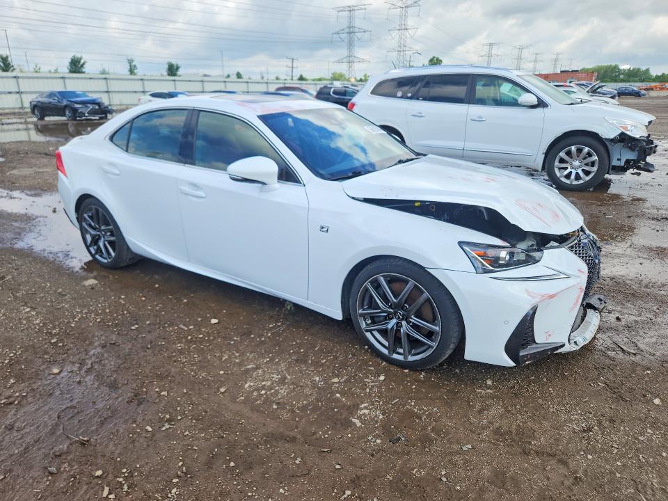 2020 Lexus Is VIN JTHG81F25L5040845 COPART salvage auction — FRONT END, Il - Salvage Certificate, sold $7,700 on 2026-07-21 (photo 4)