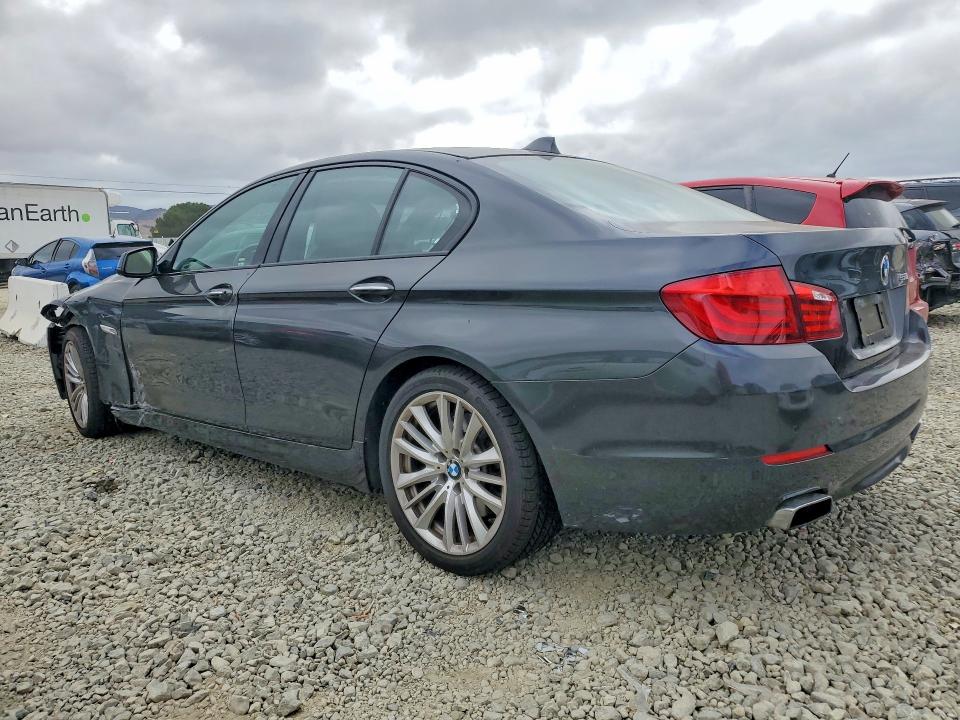 2012 BMW 5 series VIN WBAFR9C54CDV58374 COPART salvage auction — FRONT END, Ca - Salvage Certificate, sold $525 on 2026-07-14 (photo 2)
