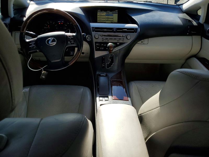 2010 Lexus Rx 350 VIN 2T2BK1BA9AC036139 COPART salvage auction — FRONT END, CO - SALVAGE TITLE (P), sold $3,600 on 2026-07-09 (photo 8)