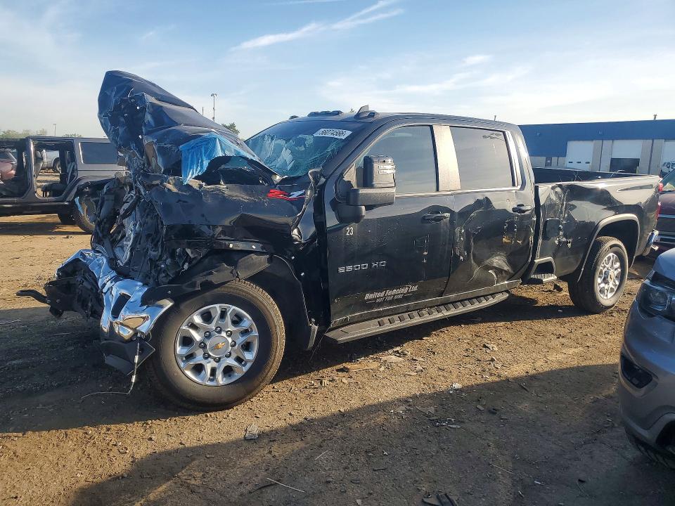 2024 Chevrolet Silverado VIN 1GC4YNEY1RF357655 COPART salvage auction — FRONT END, Mi - Cert Of Title-Salvage Vehicle, sold $5,100 on 2026-07-02 (photo 1)