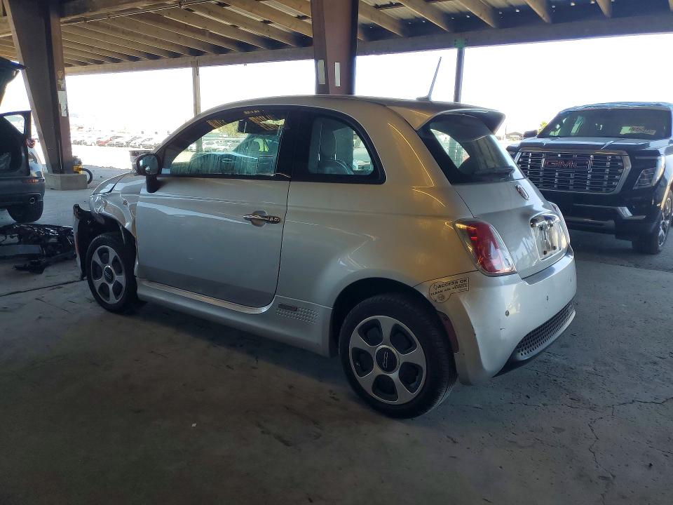 2014 Fiat 500 VIN 3C3CFFGEXET294506 COPART salvage auction — FRONT END, CA - SALVAGE CERTIFICATE, sold $200 on 2026-08-10 (photo 2)