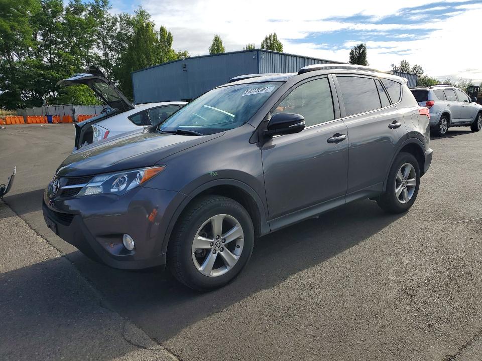 2015 Toyota Rav 4 VIN JTMWFREV2FJ036860 COPART salvage auction — SIDE, Or - Salvage Title Certificate, sold $575 on 2026-07-27 (photo 1)