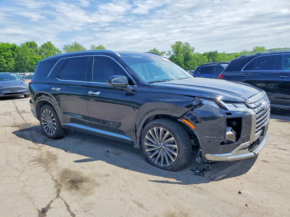 2025 Hyundai VIN KM8R7DGE8SU950884 COPART salvage auction — FRONT END, Ny - Mv-907A Salvage Certificate, sold $12,100 on 2026-07-14 (photo 4)
