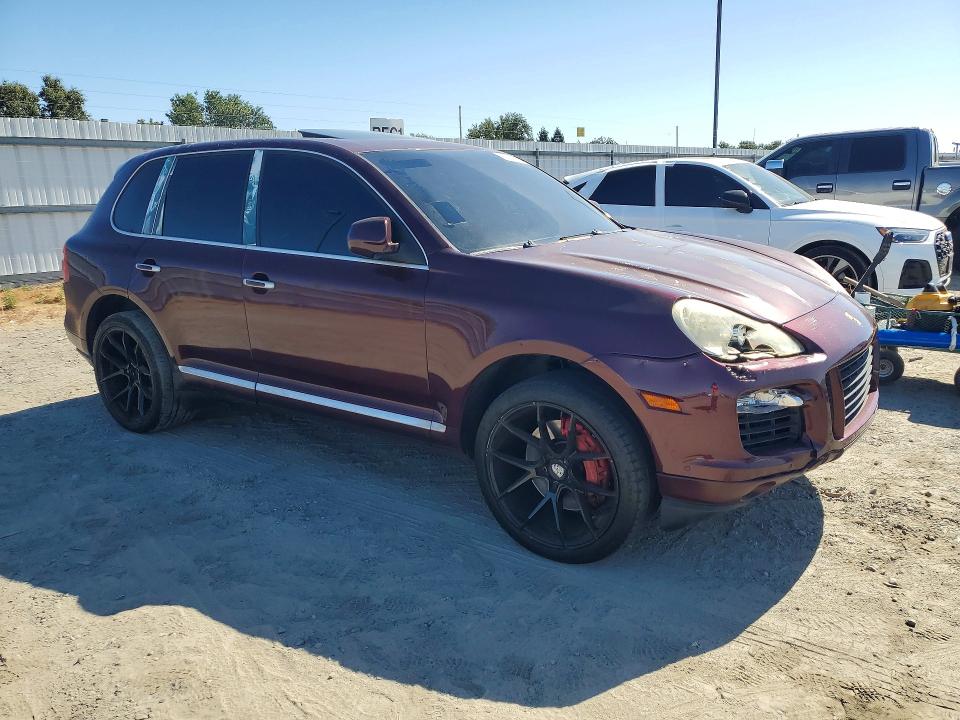 2008 Porsche Cayenne VIN WP1AC29P98LA91236 COPART salvage auction — REAR END, FL - DIS/DLR/EXP ONLY CLEAN TITLE, sold $2,750 on 2026-07-16 (photo 4)