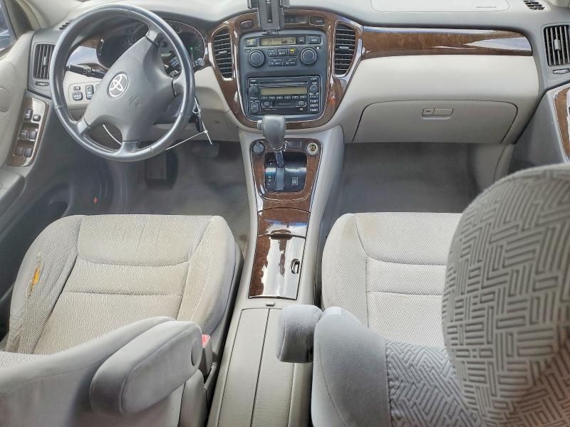2002 Toyota Highlander VIN JTEHF21A820090792 COPART salvage auction — FRONT END, Id - Salvage Certificate Of Title, sold $975 on 2026-07-23 (photo 8)