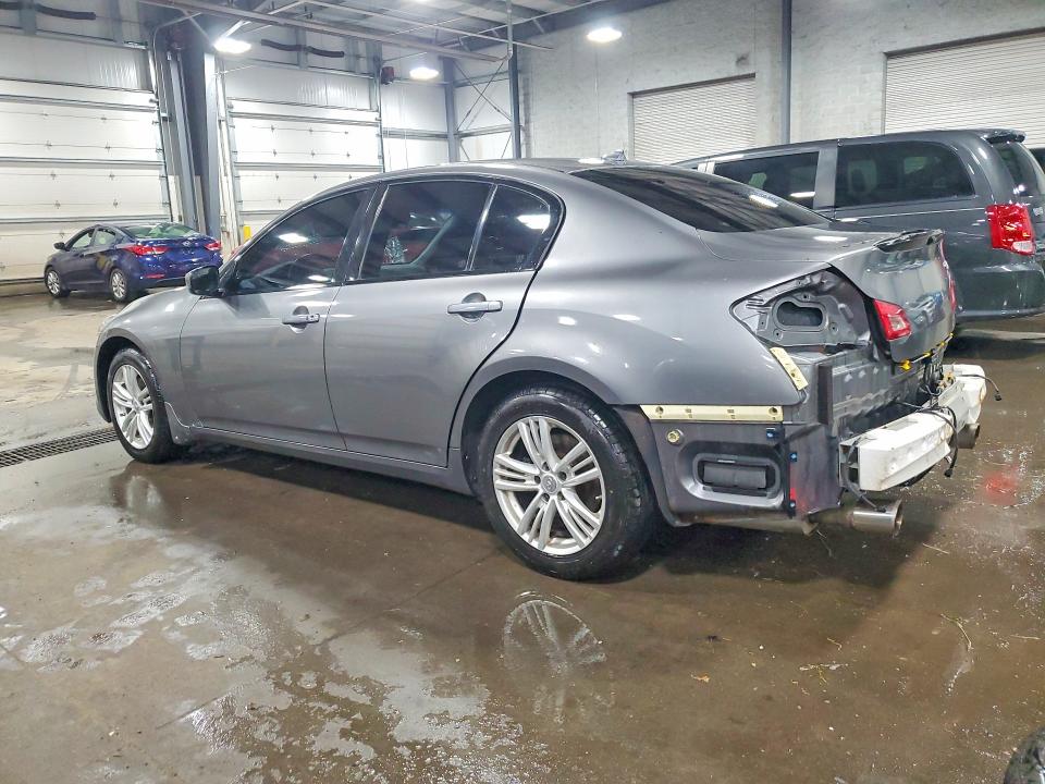 2013 Infiniti G VIN JN1CV6AR1DM750443 COPART salvage auction — REAR END, Mn - Cert Of Title-Pr Salv Flood, sold $2,100 on 2026-07-16 (photo 2)