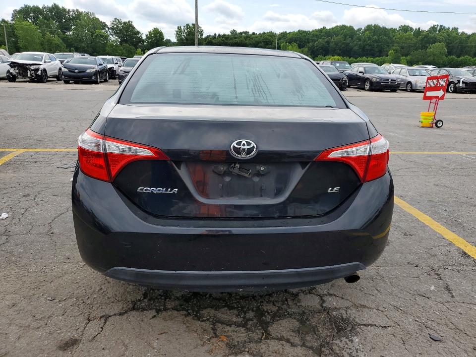 2014 Toyota VIN 5YFBURHE2EP144096 COPART salvage auction — WATER/FLOOD, Ky - Cert Of Title-Salvage Water, sold $1,450 on 2026-07-13 (photo 6)