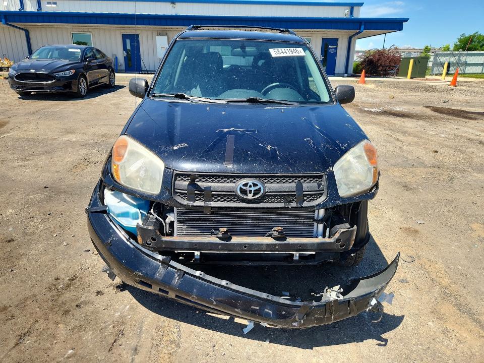2004 Toyota Rav4 VIN JTEGD20V240010105 COPART salvage auction — FRONT END, Wi - Certificate Of Title, sold $275 on 2026-07-21 (photo 5)